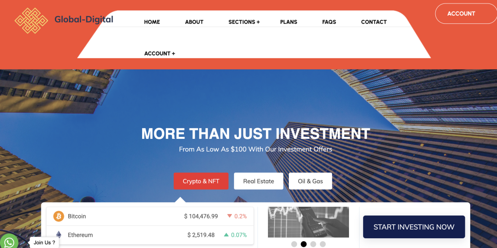 Global-digital-asset.xyz Exposed